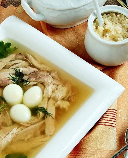 Пасхальное заливное из индейки