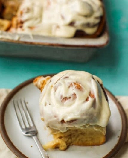 Vegan Cinnamon Rolls - HealthyHappyLife.com