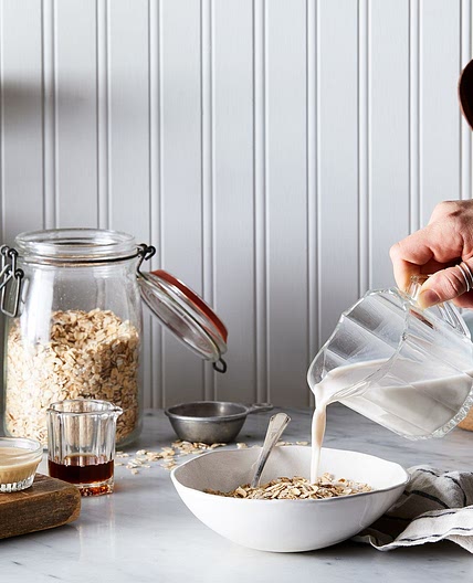 Tahini-Chocolate Chunk Overnight Oats