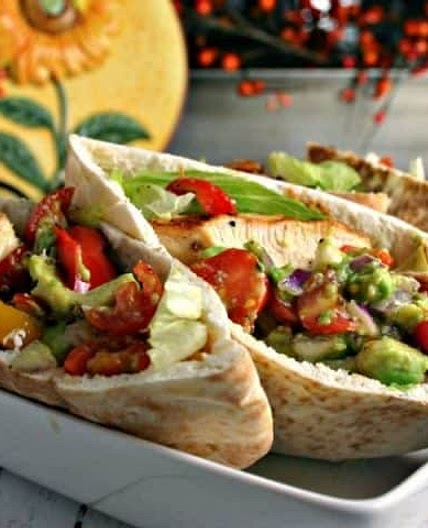 Chicken Fajita Pita