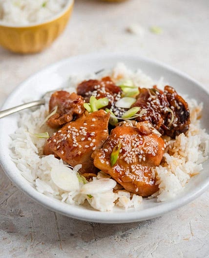Slow Cooker Honey Sesame Chicken
