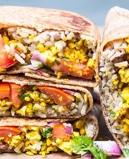 Tofoo Breakfast Burritos - Tofoo