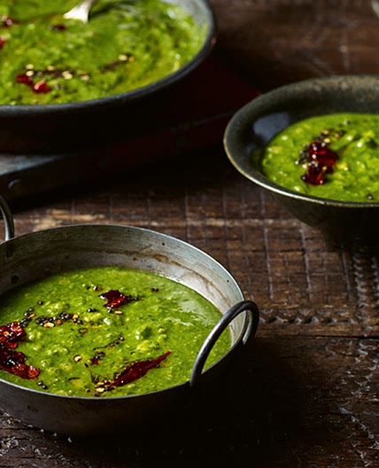 Coconut and Spinach Dal