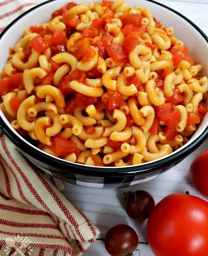 Macaroni and Tomatoes Recipe
