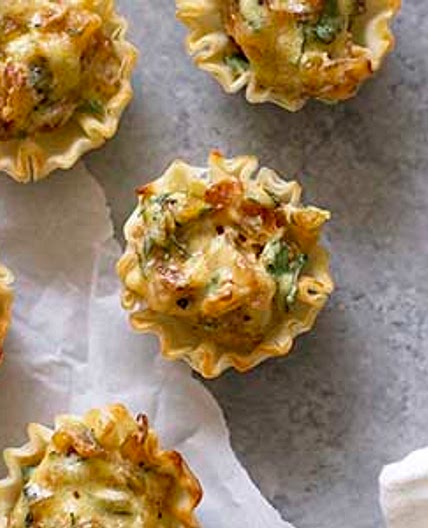French Onion Tartlets