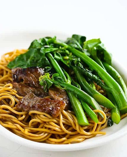 Chinese Broccoli Beef Noodle Stir Fry Recipe