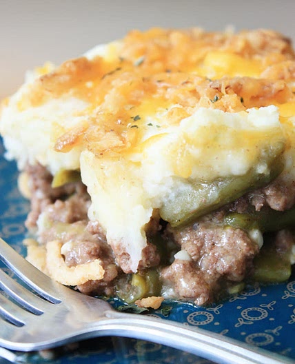 Hamburger Green Bean Casserole