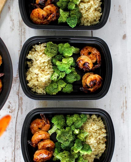 Coconut Sugar Sriracha Shrimp