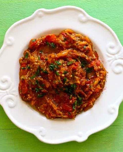 Eggplant Zaalouk