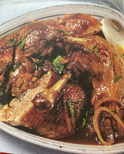 Duck in Sour - sweet sauce