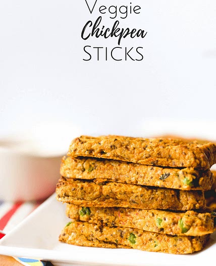 Veggie Chickpea Sticks
