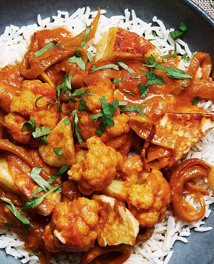 Halloumi curry