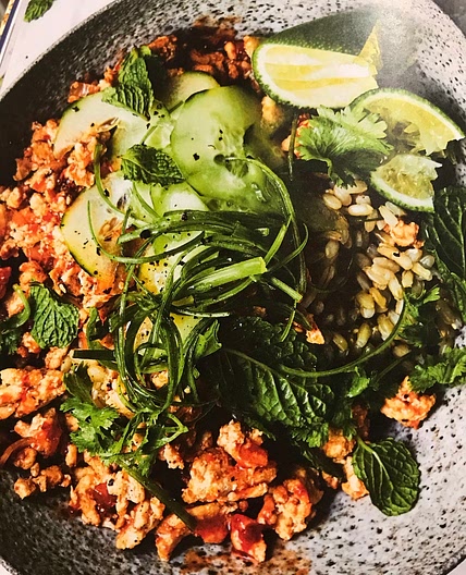 Skinny Taste Chicken Larb Bowls