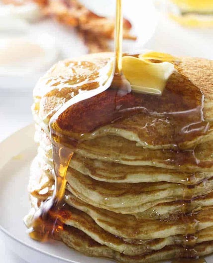 Overnight Sourdough Pancakes