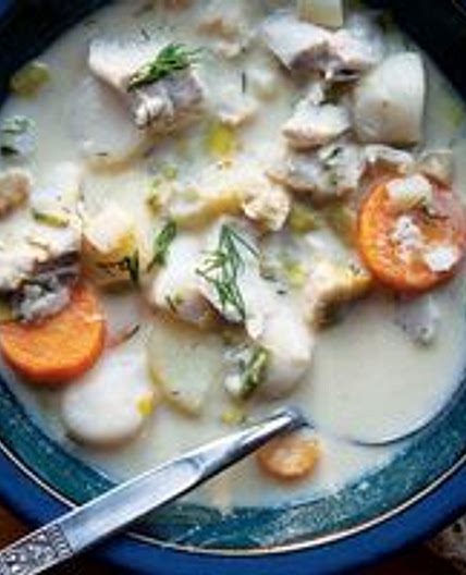 Fiskesuppe (Norwegian Cod and Root Vegetable Chowder)