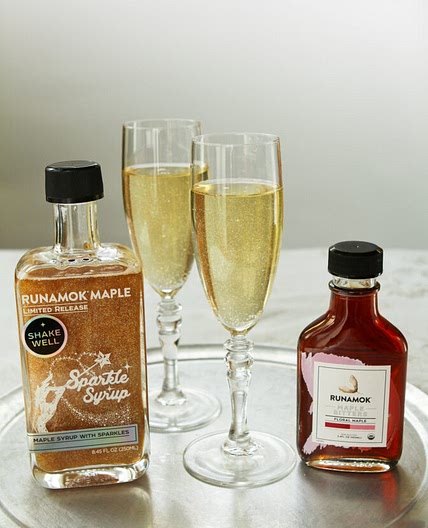 Shimmering Champagne Cocktail Recipe - Runamok Maple