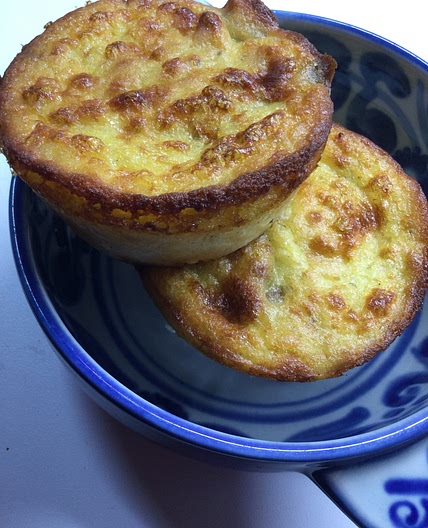 פשטידת פטריות אישית   Individual Mushrooms quiche