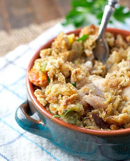 Crockpot Chicken and Stuffing