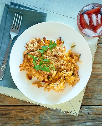 Pumpkin Mac and Cheese with bacon - Healthier. Happier. Queensland