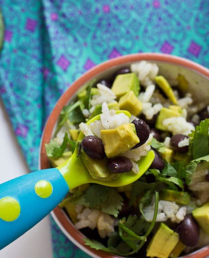 Vegetarian Baby Burrito Bowls