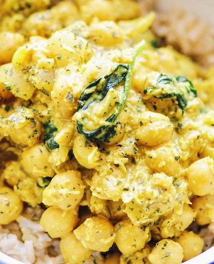 Coconut Chickpea Curry (Vegan)