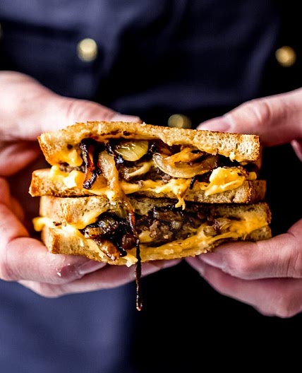 Venison Patty Melt