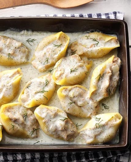 Tuna-Filled Shells