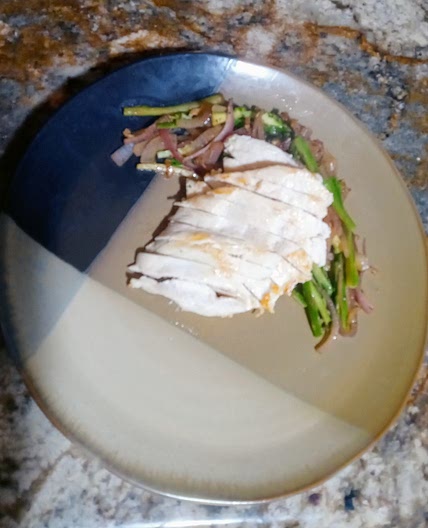 Pan Seared Chicken with Lemon Asparagus