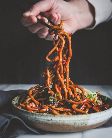 Japanese Pan Noodles