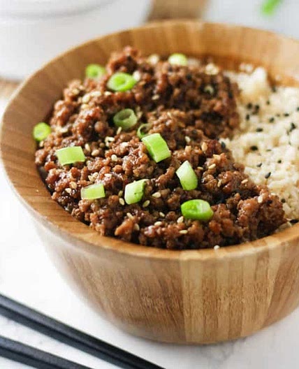 Low Carb Teriyaki Turkey Bowls