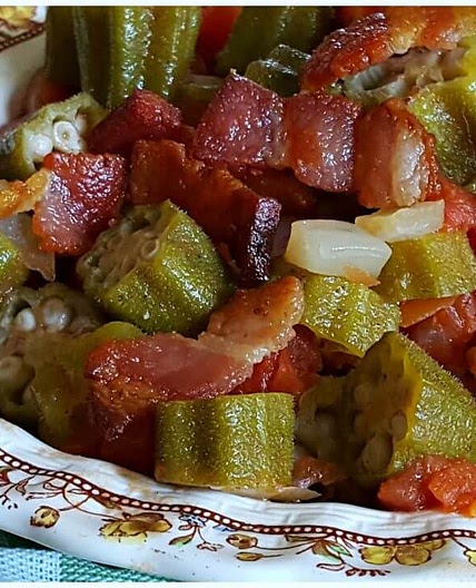 Southern Stewed Okra & Tomatoes