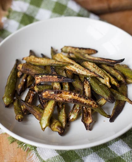 Air Fryer Crispy Okra