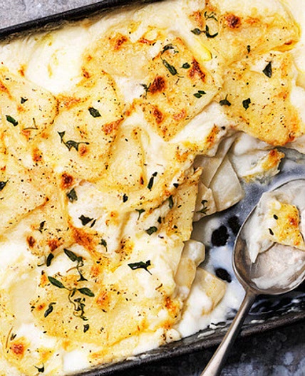 Celeriac dauphinoise