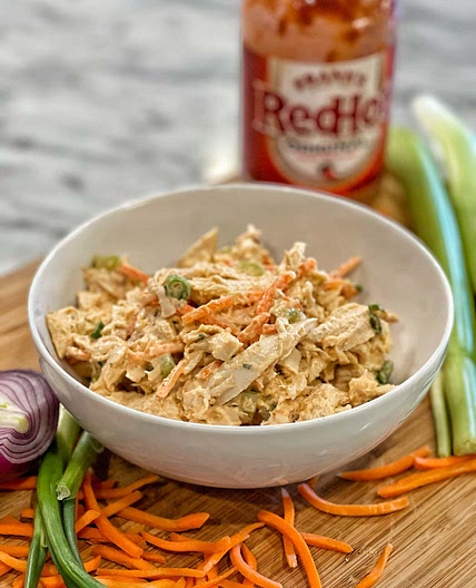 Buffalo Ranch Chicken Salad