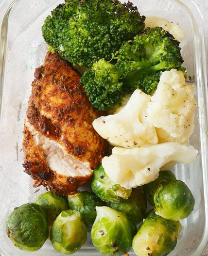 Spicy Curried Chicken Meal Prep Bowl