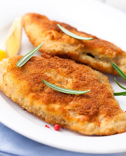 Fried Crispy Flounder
