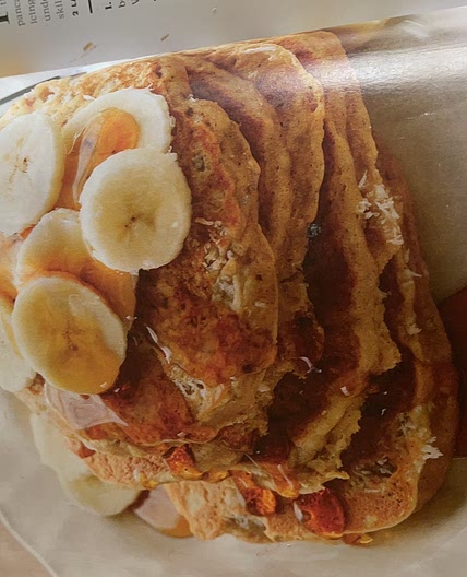 Banana-Coconut Pancakes