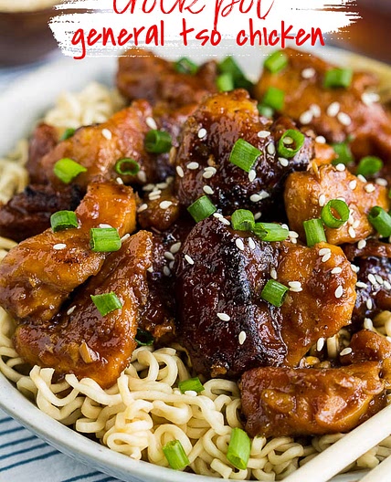 Crock Pot General Tso Chicken
