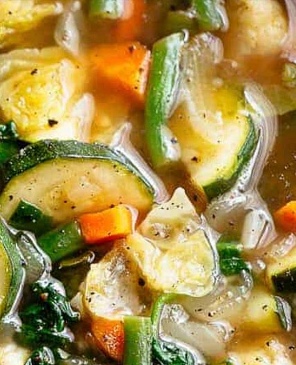 Clean Cut Detoxing Vegetable Soup