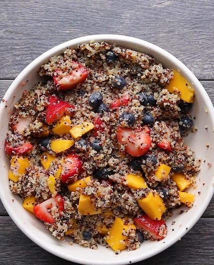 Summer Fruit Quinoa Salad Recipe by Tasty