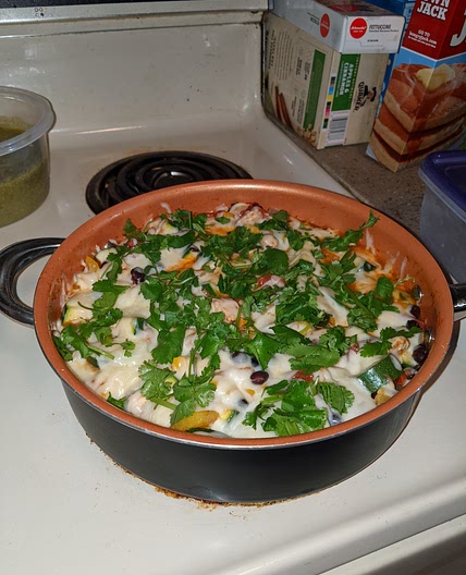 Tex Mex Chicken and Zucchini