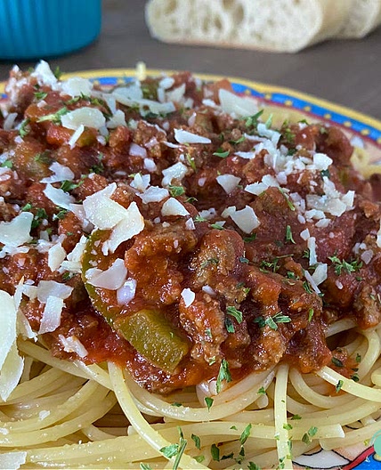 (FREEZER MEAL)Best Ever Freezer Meal Spaghetti Sauce