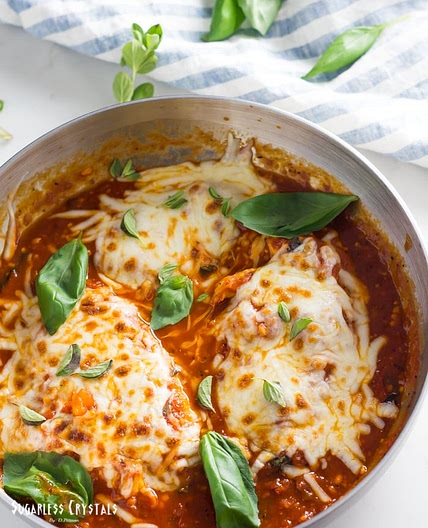 Keto Chicken Parmesan