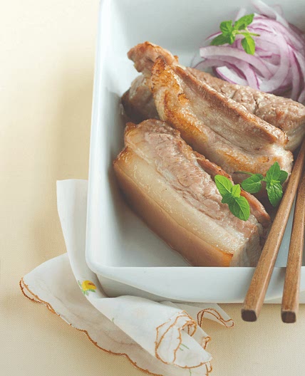 통삼겹살