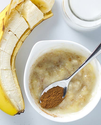 Banana + Coconut Milk + Cinnamon Baby Food Recipe
