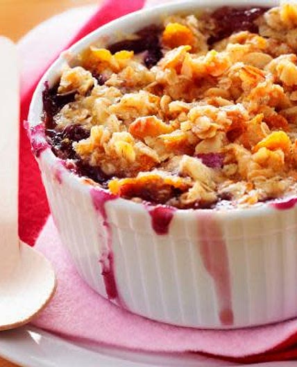 Peren-bosbessencake