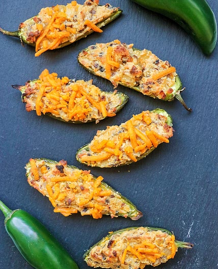 Vegan Jalapeno Poppers