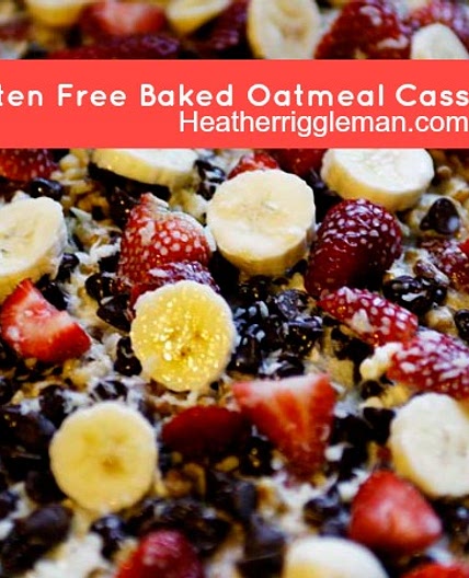 Gluten Free Baked Oatmeal Casserole