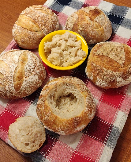 Teddy's Sourdough Bread Bowls
