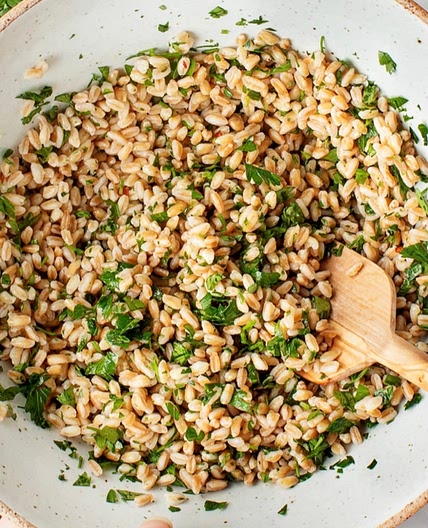 Ruhee’s Farro Salad